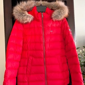 Tommy Hilfiger hooded down jacket
